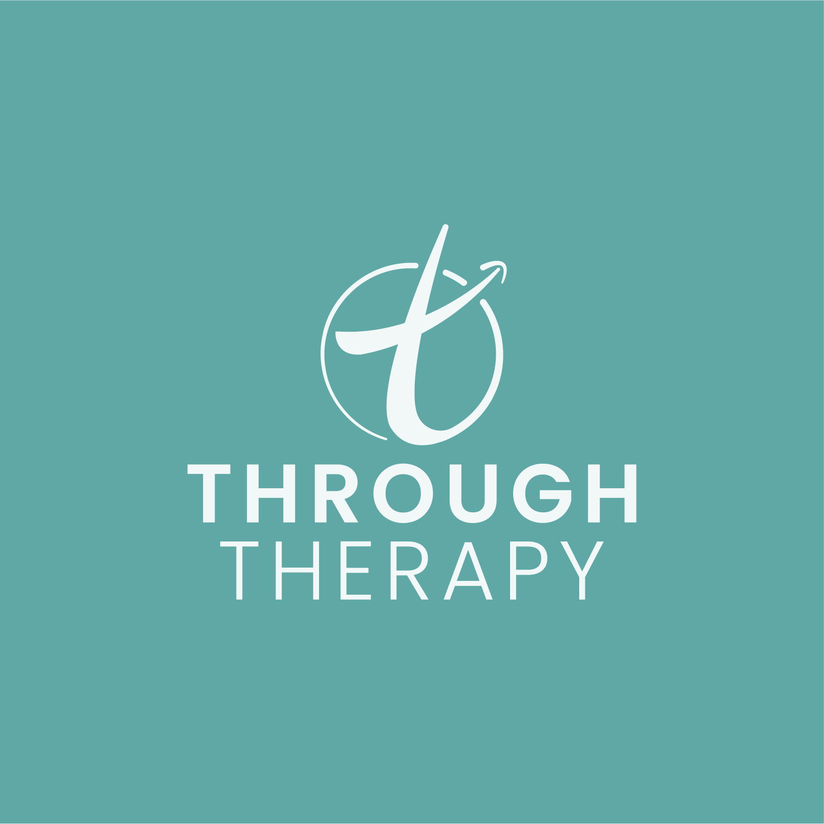Through Therapy logo design – therapy and wellness brand identity