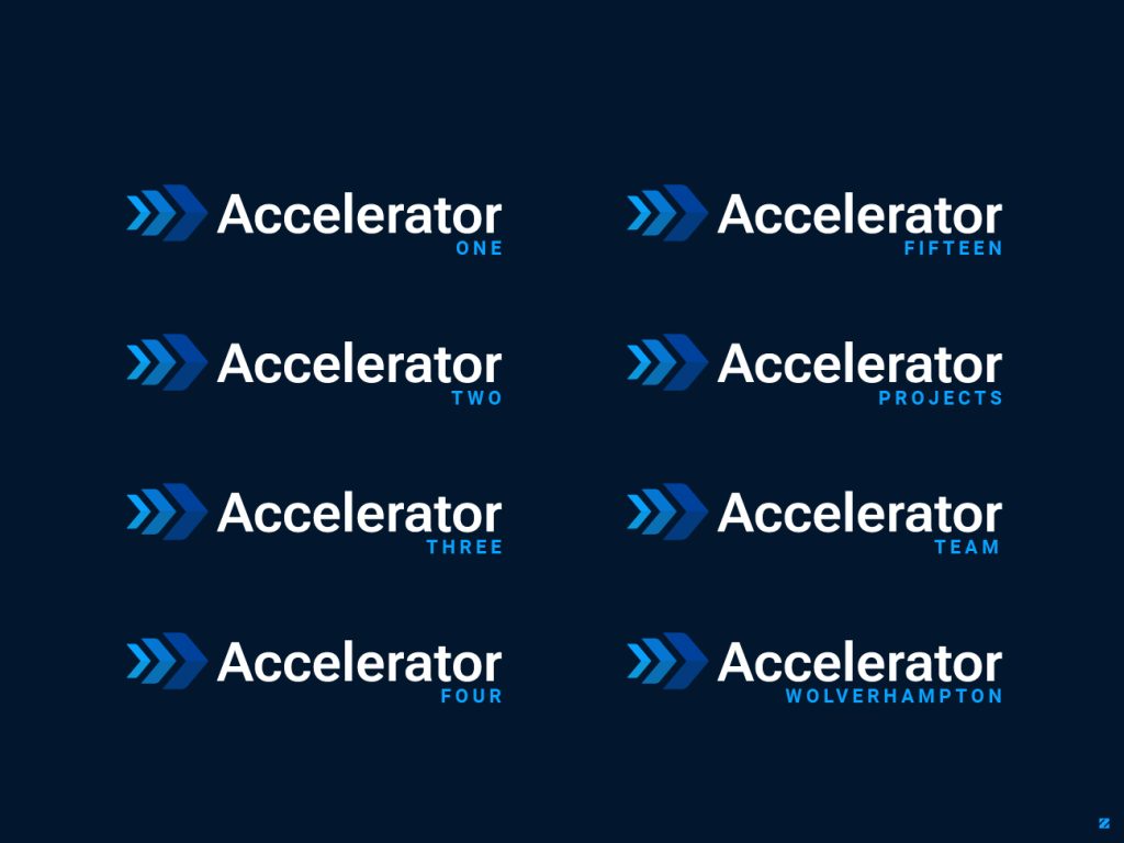 Accelerator Projects Logo variations