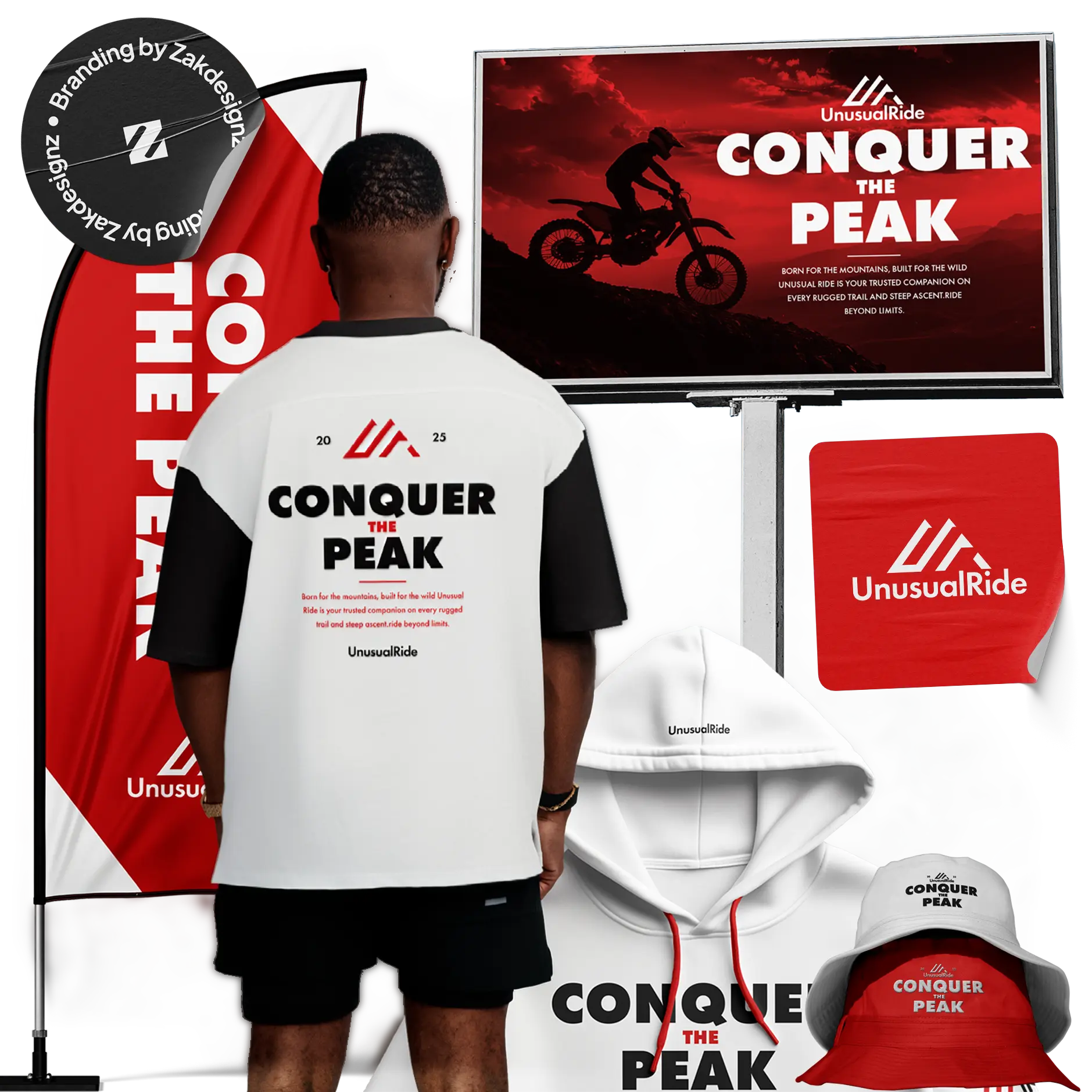 Brand Identity and Logo Design for a Sports Apparel Brand by zakdesignz