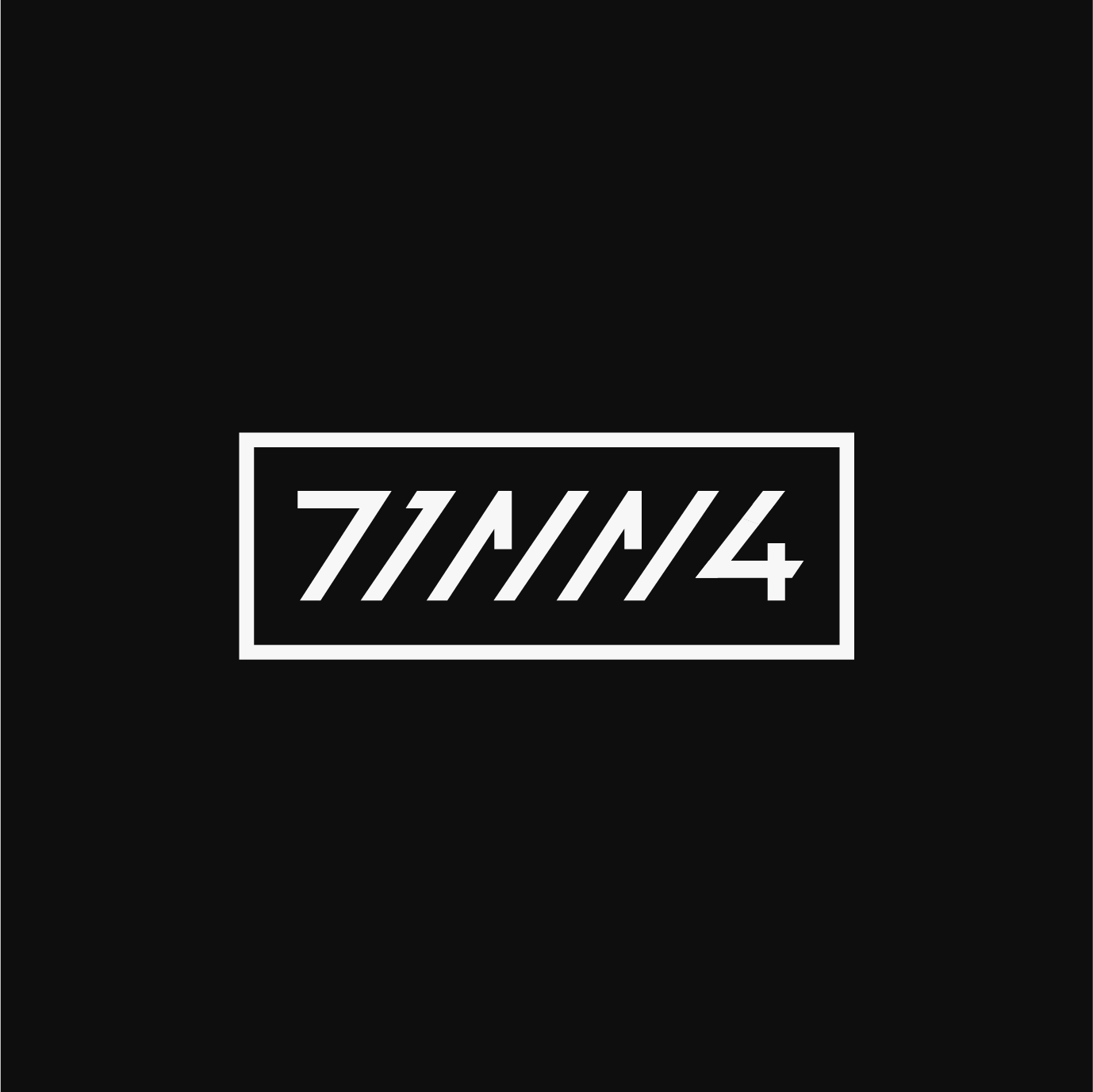 71NN4 boxed wordmark clothing logo design by ZakDesignz