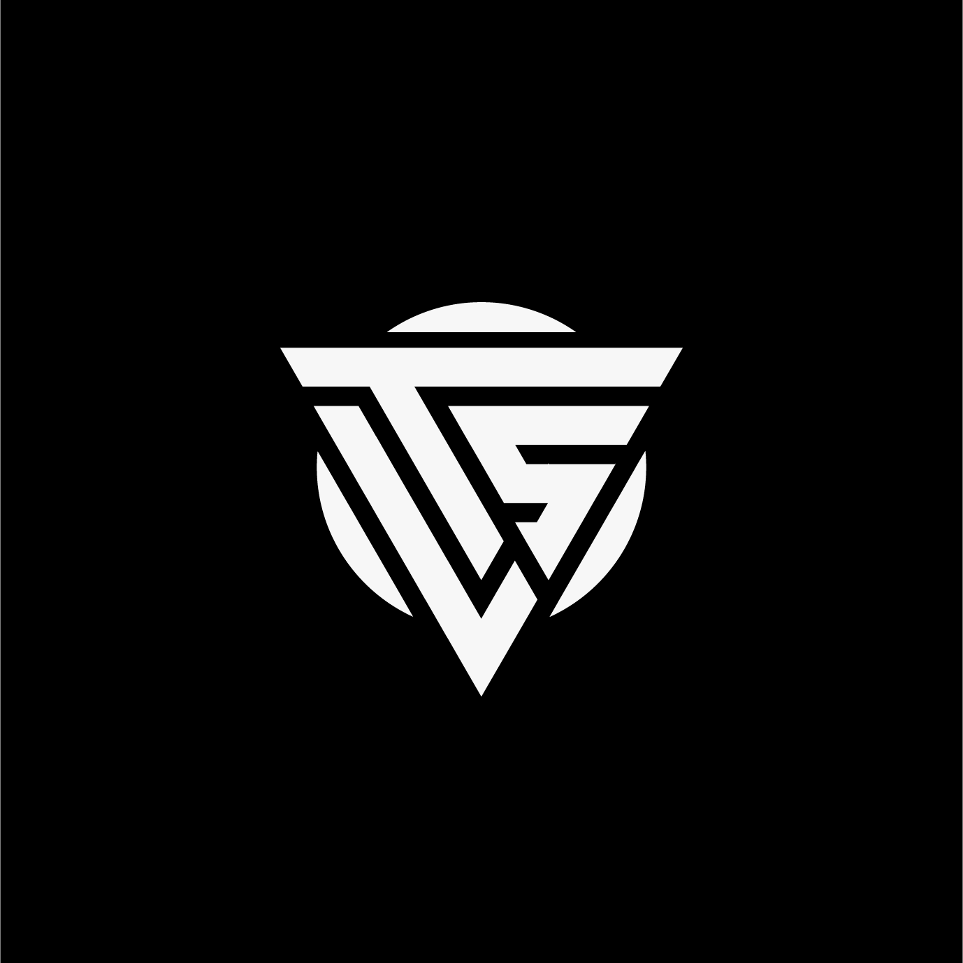 LTS Abstract triangle shield fitness apparel logo design by ZakDesignz