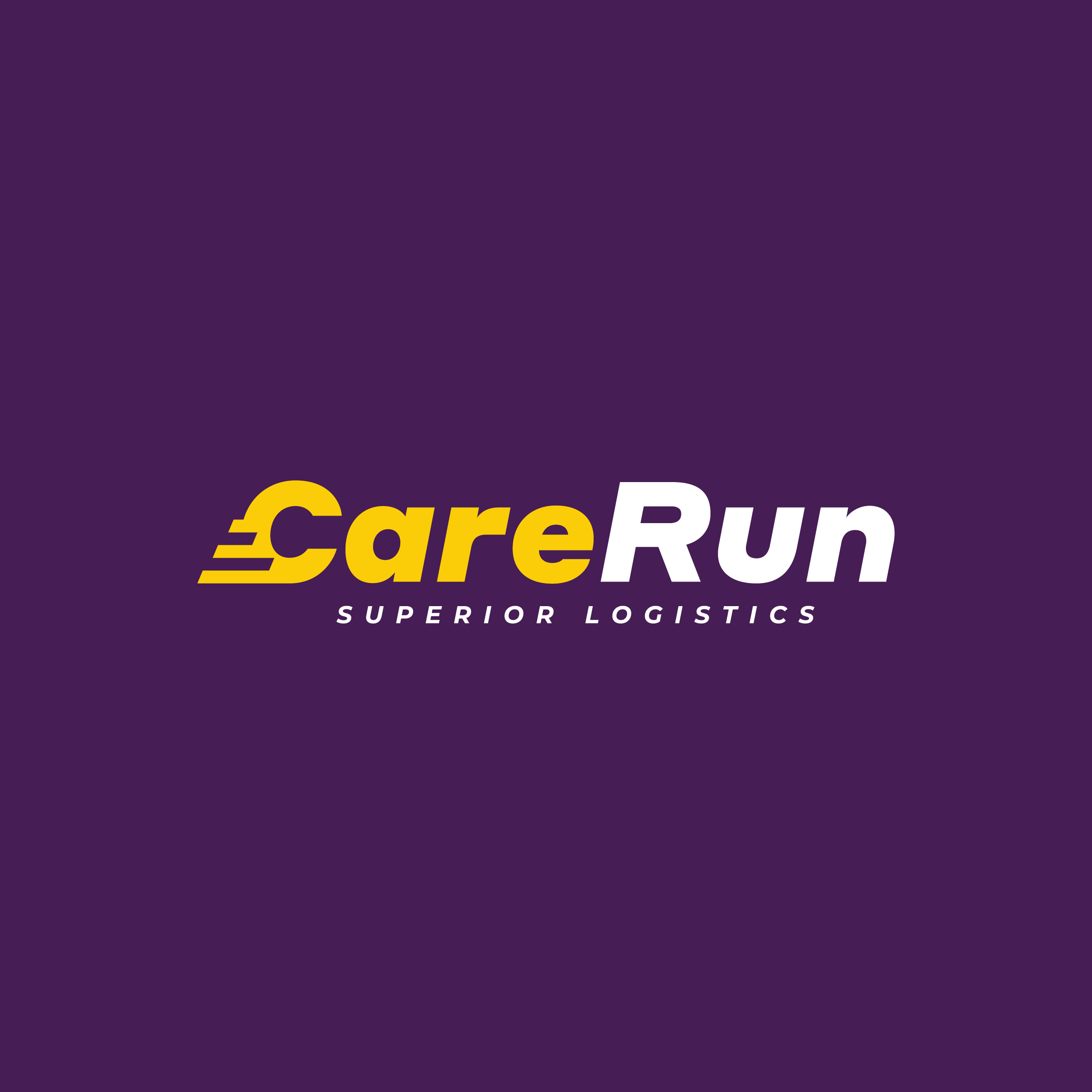 CareRun modern logo design for a superior logistics brand by ZakDesignz