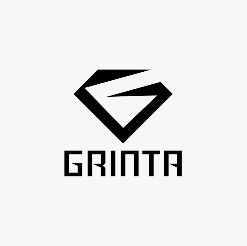 Grinta geometric Gym Fitness Logo design by ZakDesignz