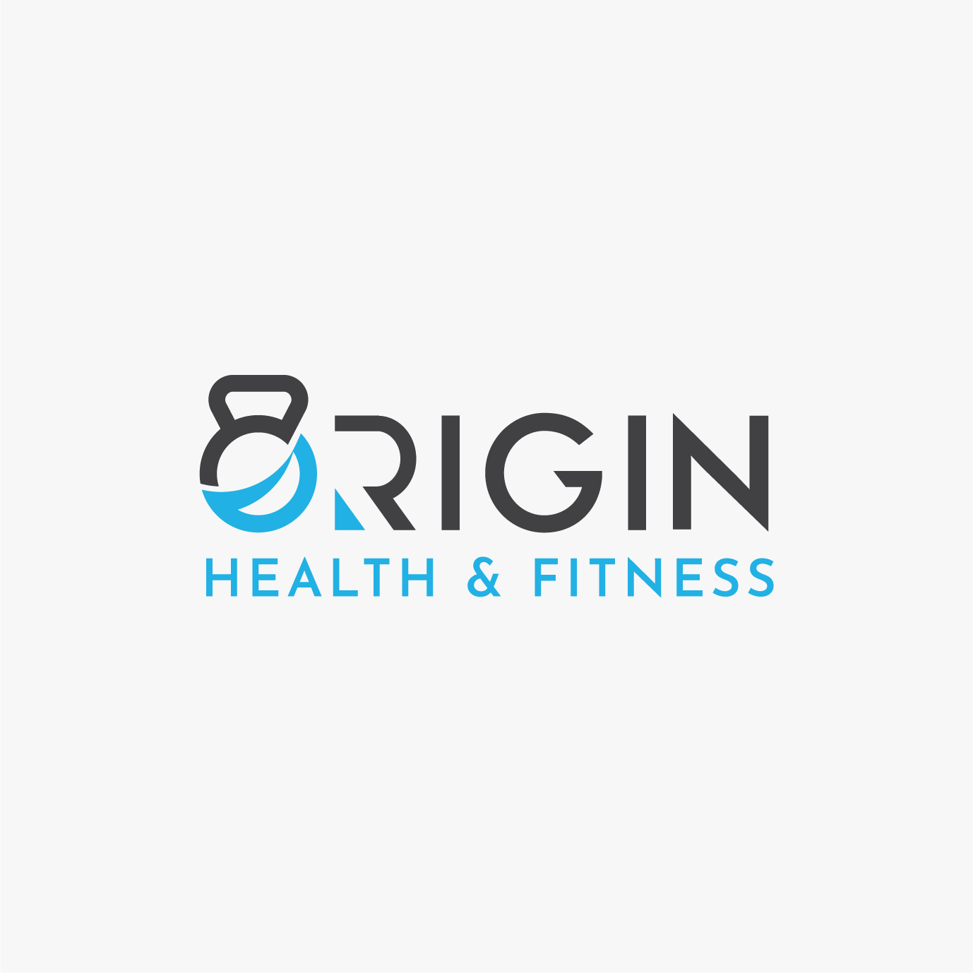 Origin Health & Fitness apparel brand logo design by ZakDesignz