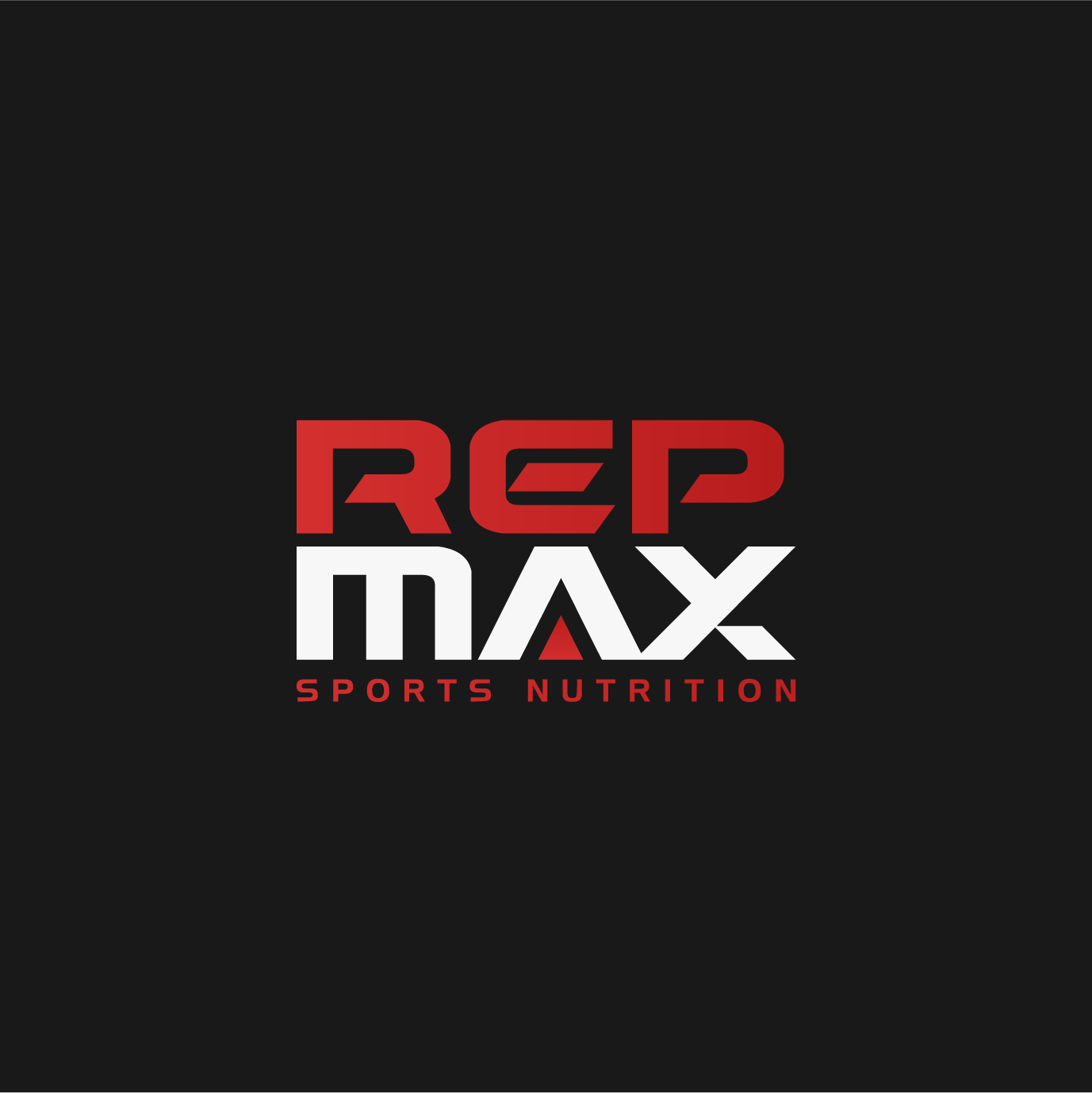 Rep Max Sports Nutrition apparel brand logo design by ZakDesignz