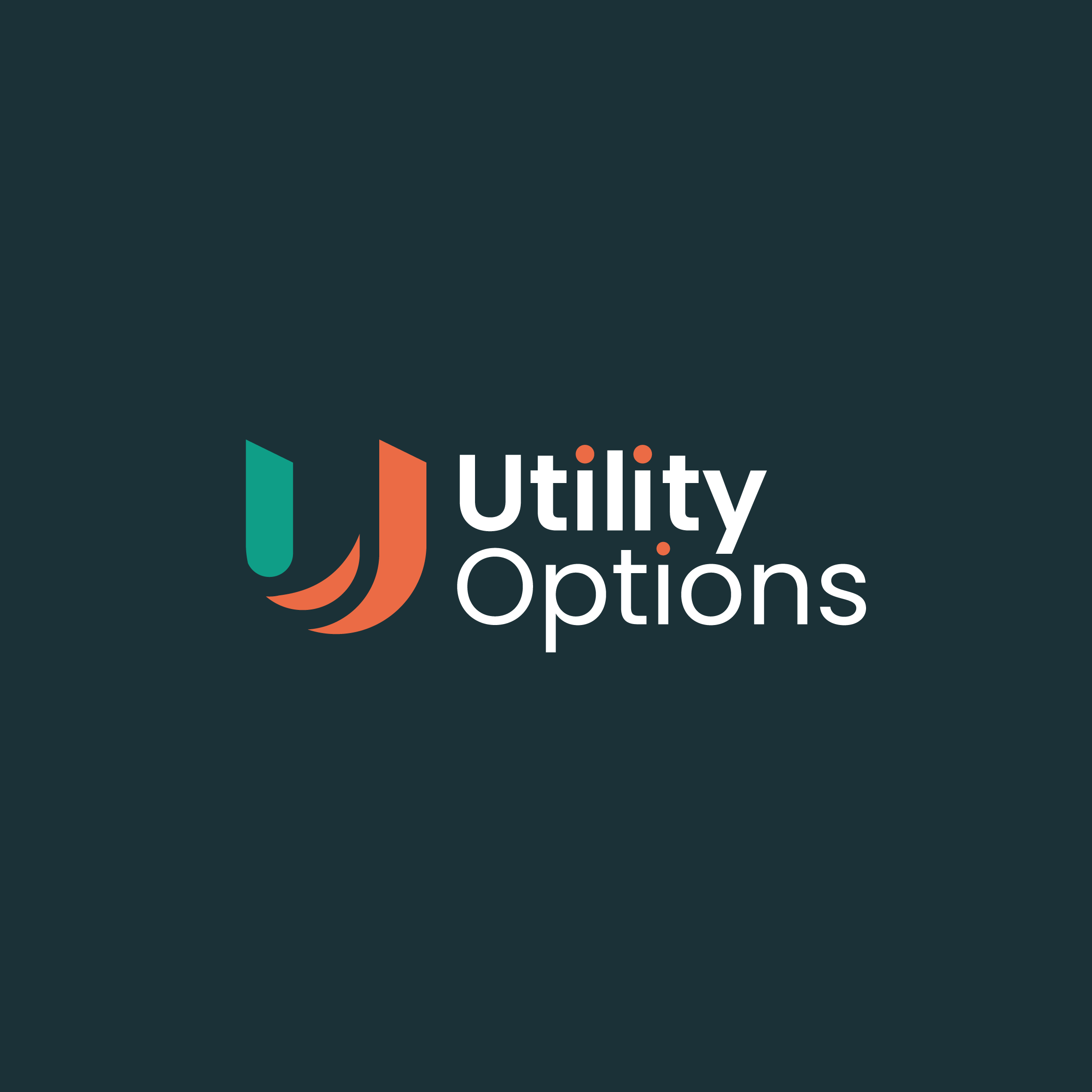 Utility Options modern minimalist logo design for a fintech utility brand by ZakDesignz